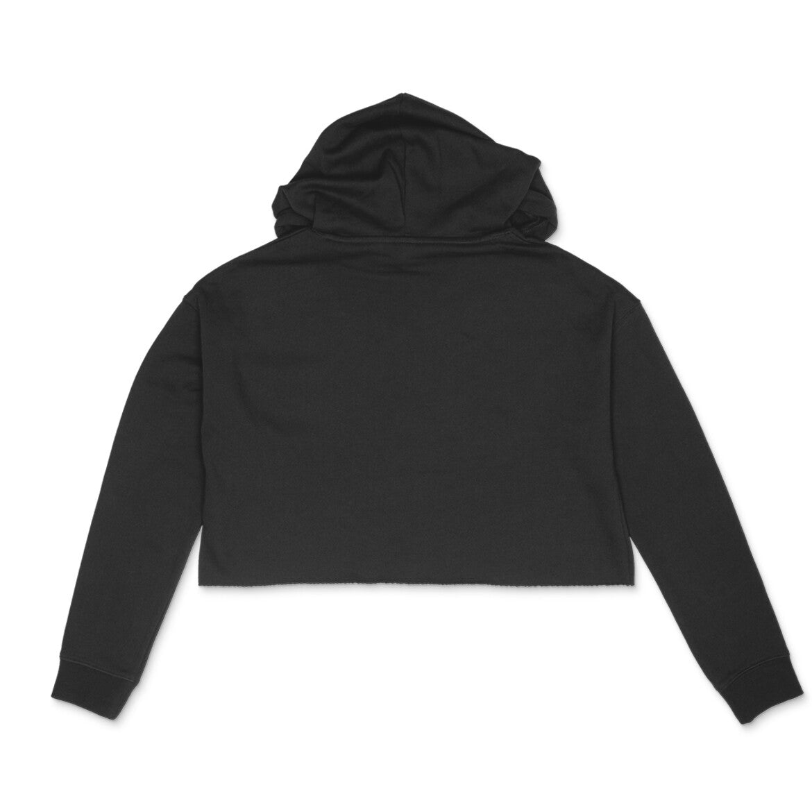 ho ho crop hoodie