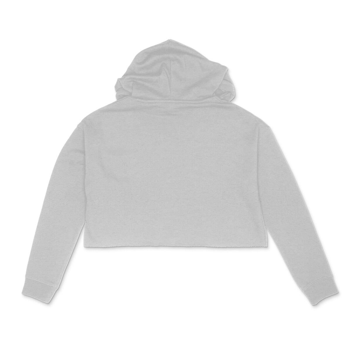 ho ho crop hoodie