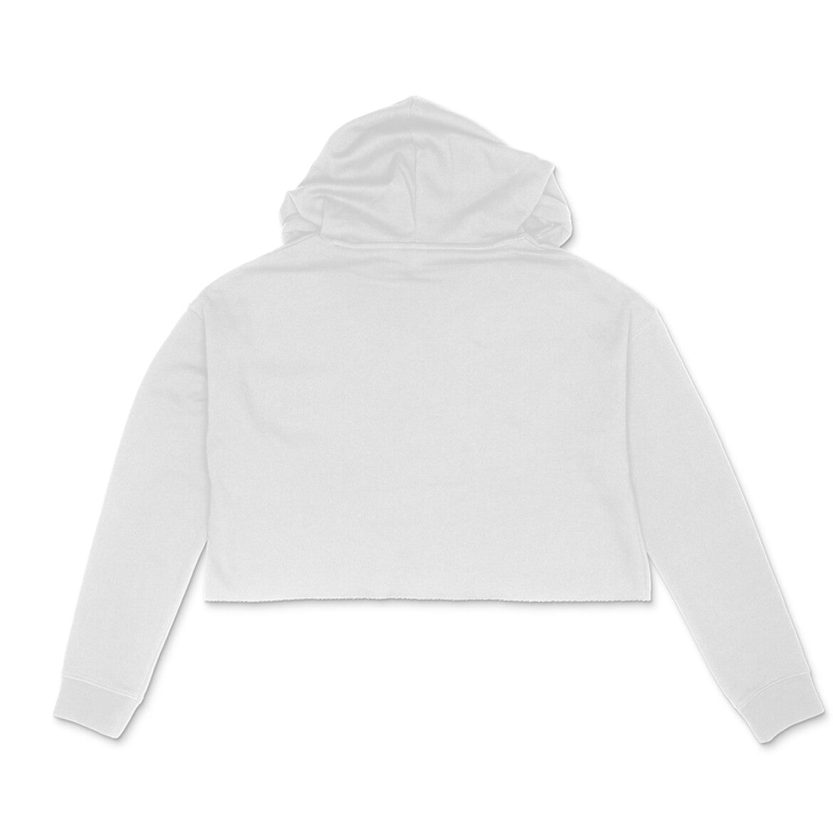 ho ho crop hoodie