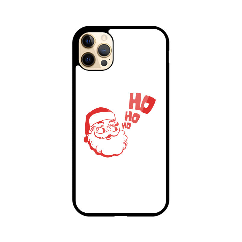 ho ho Glass Phone Cases