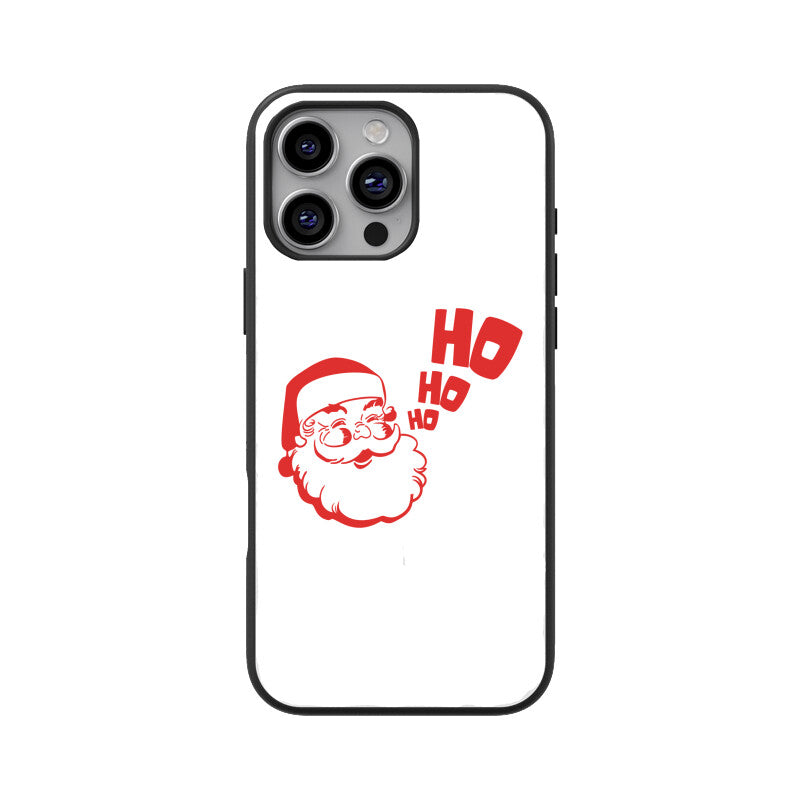 ho ho Glass Phone Cases